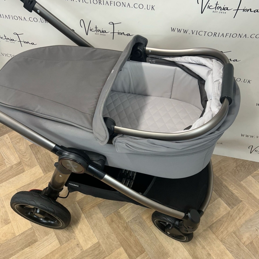 PRELOVED Mamas & Papas Ocarro Carrycot & Pushchair - Phantom - Image 2