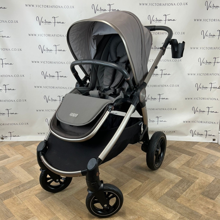PRELOVED Mamas & Papas Ocarro Carrycot & Pushchair - Phantom 🩶 - Image 9