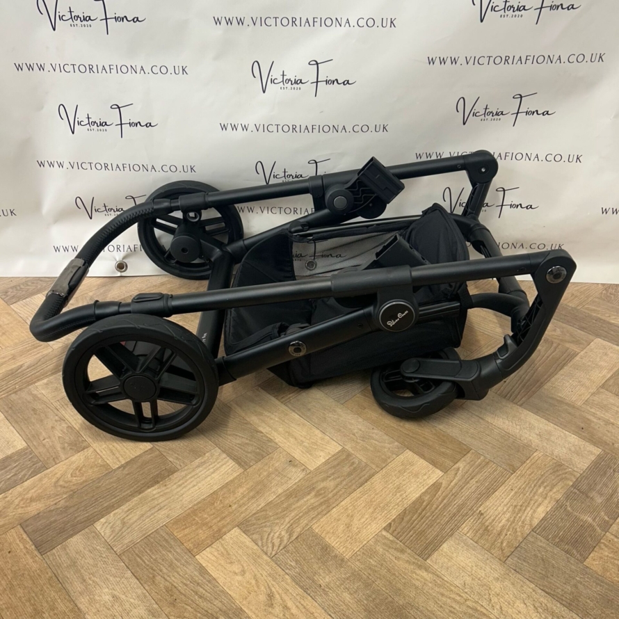 NEW Silver Cross Coast Pushchair & Carrycot - FLINT GREY - Image 10
