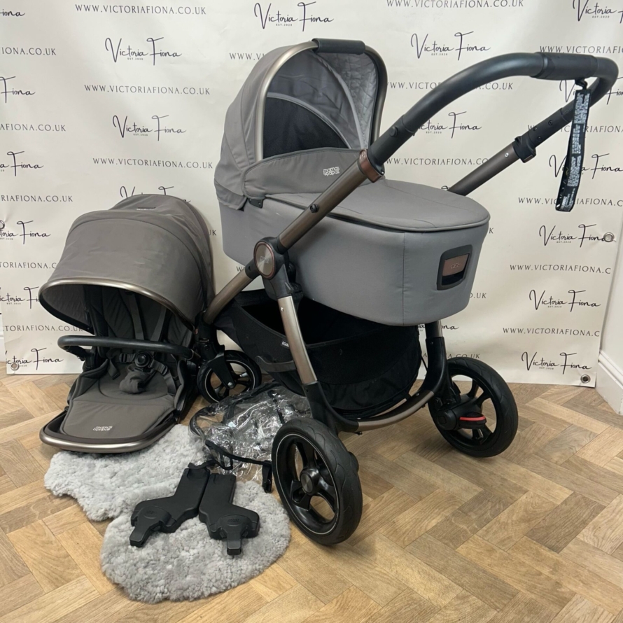 PRELOVED Mamas & Papas Ocarro Carrycot & Pushchair - Phantom