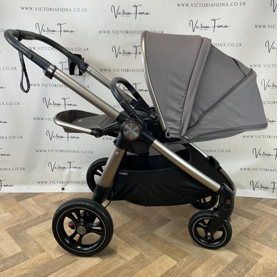 PRELOVED Mamas & Papas Ocarro Carrycot & Pushchair - Phantom 🩶 - Image 8