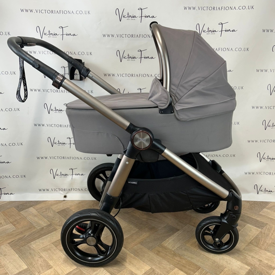 PRELOVED Mamas & Papas Ocarro Carrycot & Pushchair - Phantom 🩶 - Image 2