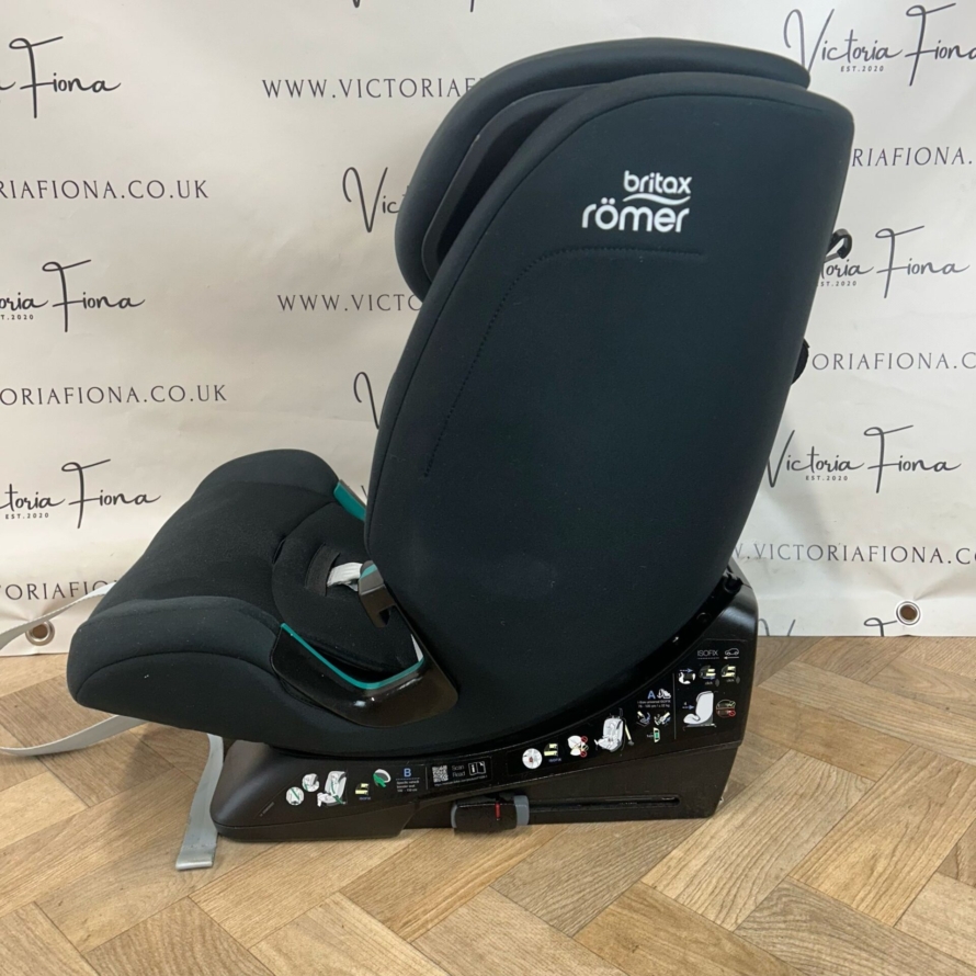 PRELOVED Britax Evolvafix i-Size Group 1/2/3 Car Seat - Black RRP£220 - Image 5