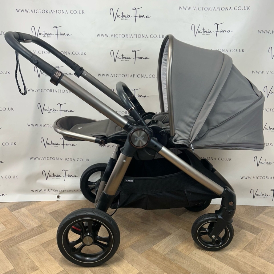 PRELOVED Mamas & Papas Ocarro Carrycot & Pushchair - Phantom - Image 6