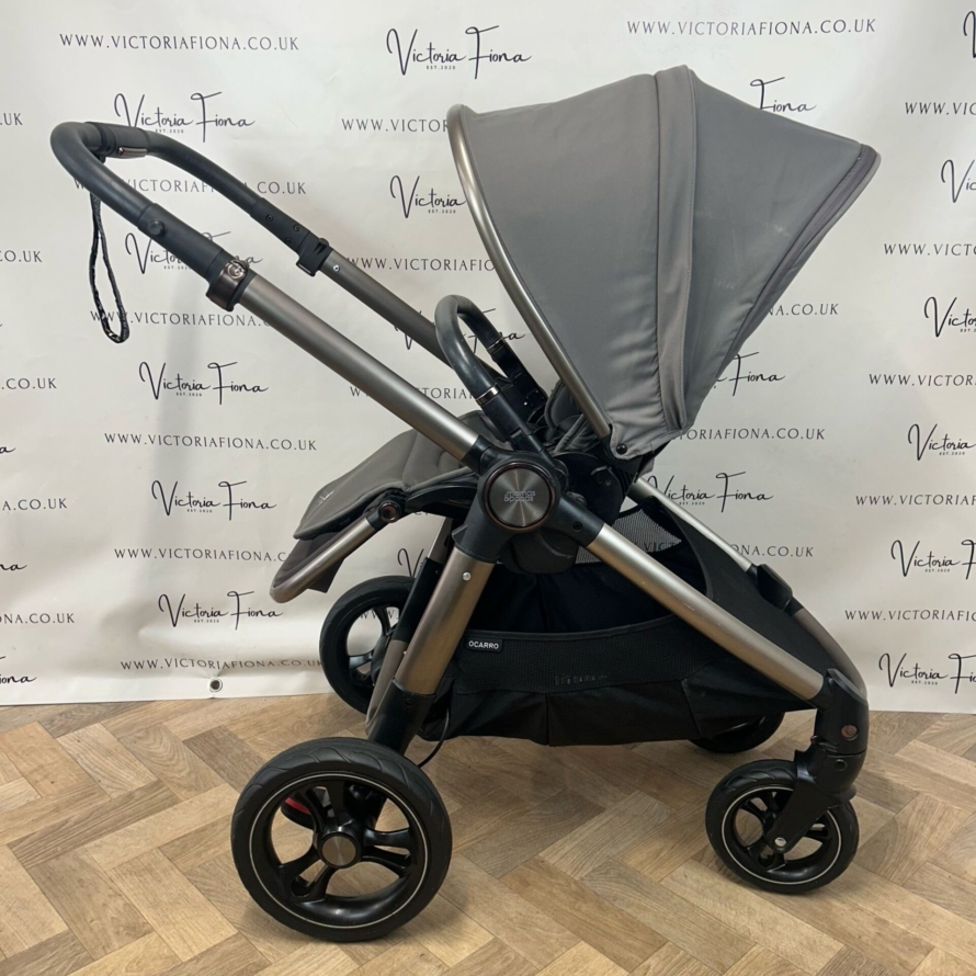 PRELOVED Mamas & Papas Ocarro Carrycot & Pushchair - Phantom - Image 4