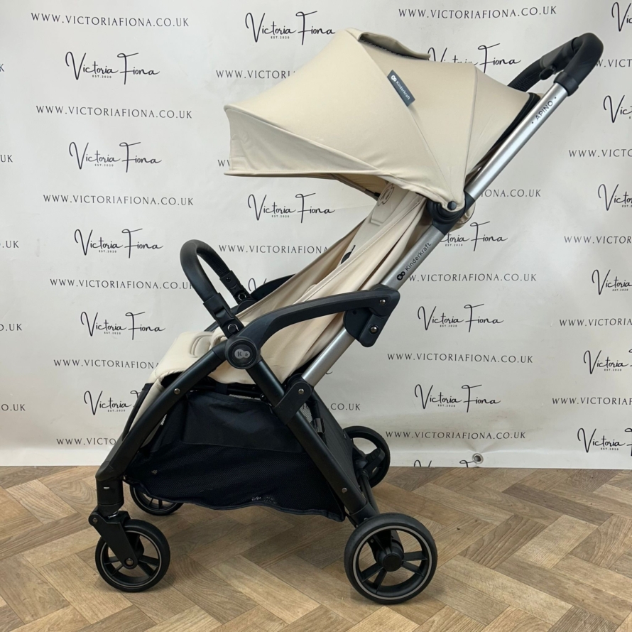 PRELOVED Kinderkraft Apino Compact Stroller - Dune Beige - Image 3