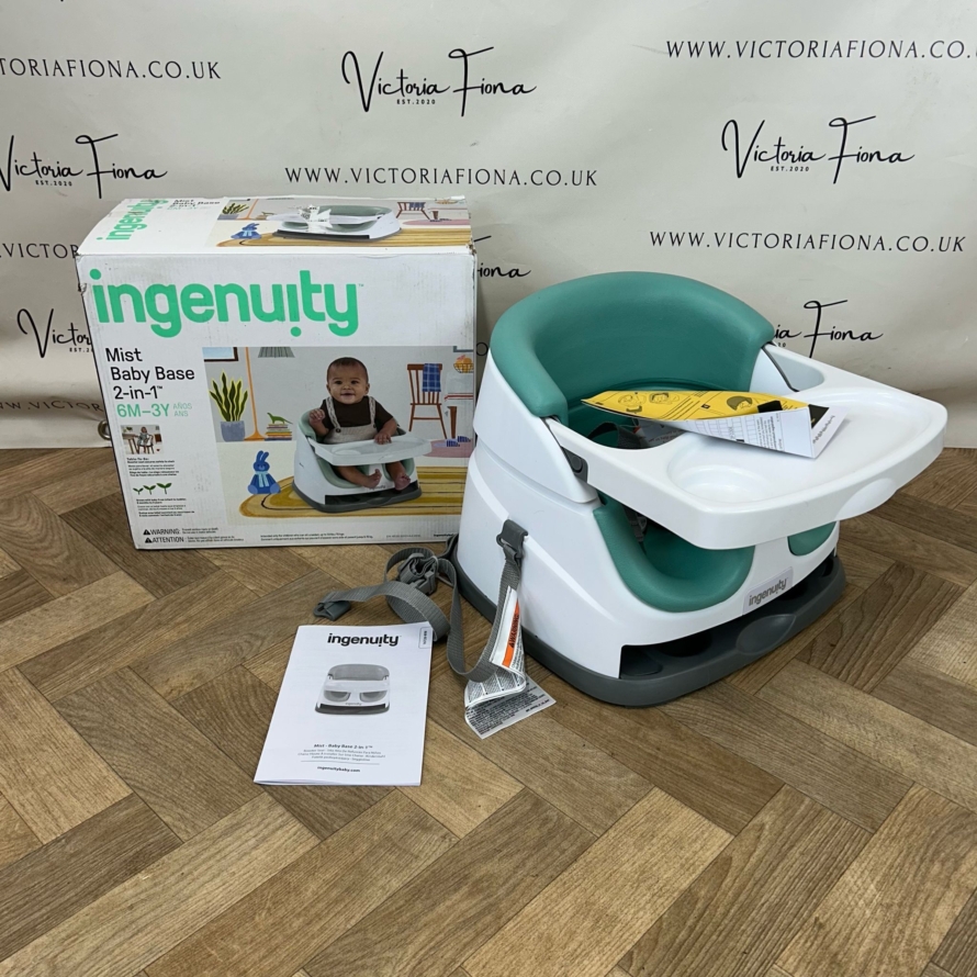NEW Ingenuity Baby Booster Feeding Seat RRP£30