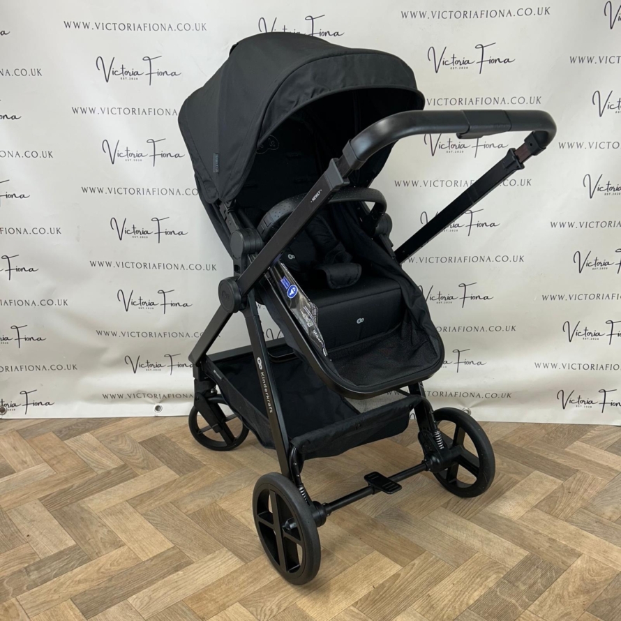PRELOVED Kinderkraft Newly Pushchair & Car Seat - Black - Image 5