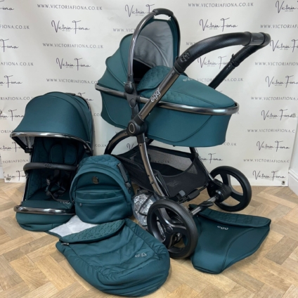 PRELOVED Egg2 Carrycot & Pushchair - Sherwood Green