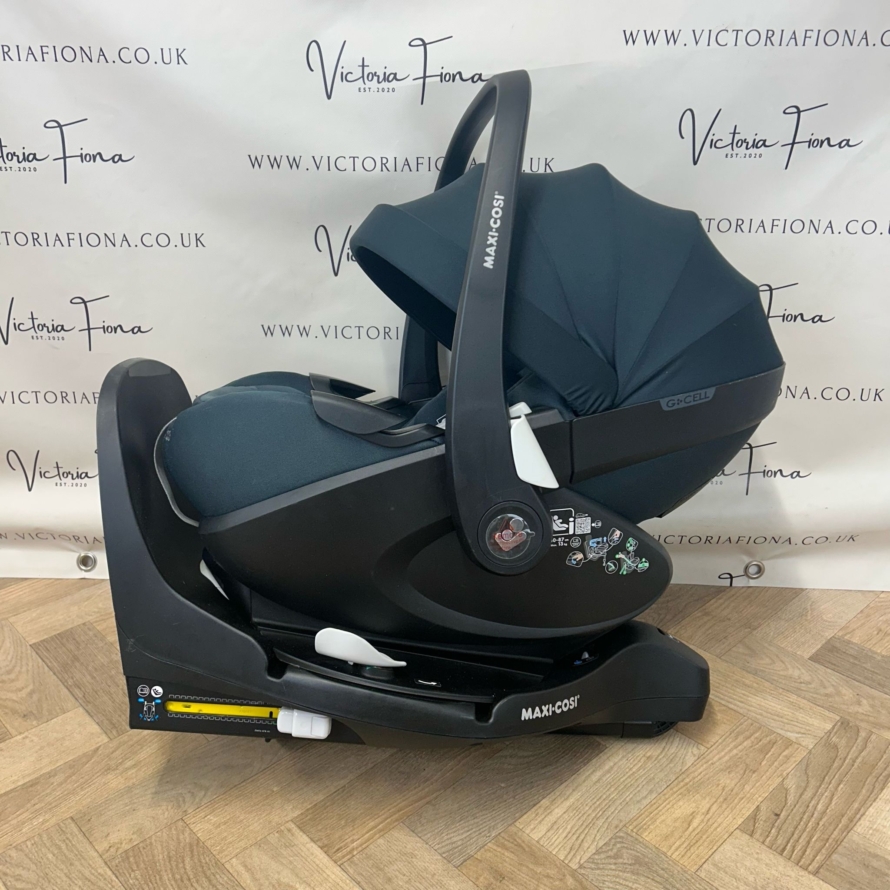 PRELOVED Maxi Cosi Pebble 360 PRO Car Seat and PRO SLIDE Isofix - Graphite - Image 3
