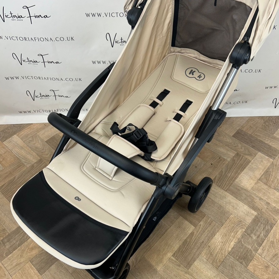 PRELOVED Kinderkraft Apino Compact Stroller - Dune Beige - Image 2