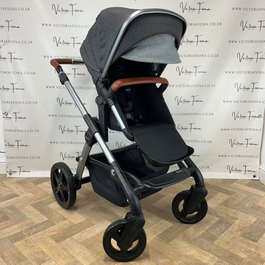 PRELOVED Silver Cross Wave Pushchair & Carrycot - Granite - Image 9