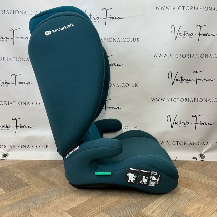 NEW Kinderkraft I-Spark High Back Booster Seat - Green - Image 3