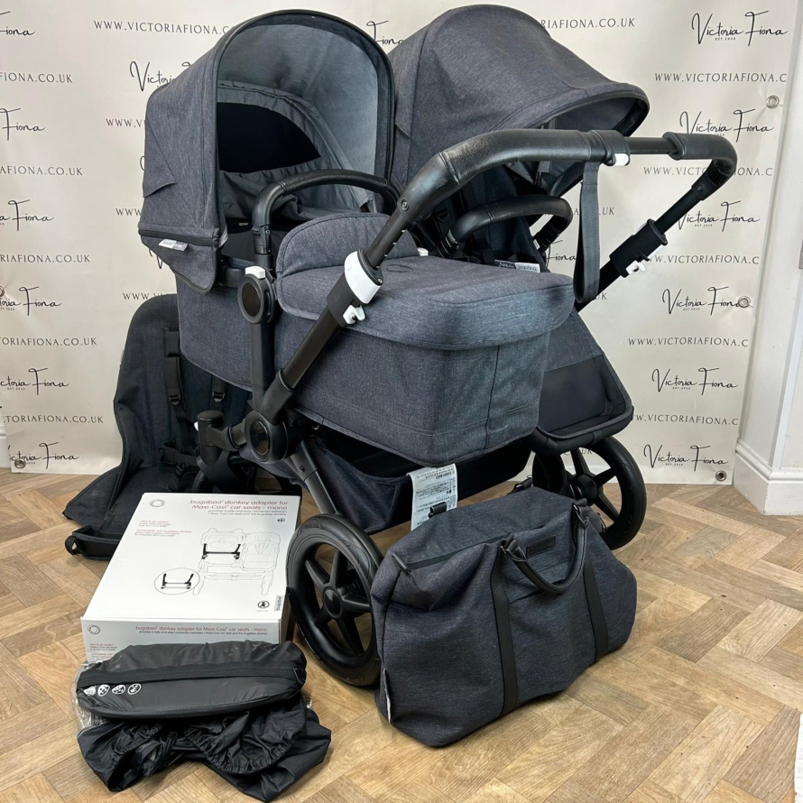 PRELOVED Bugaboo Donkey 3 - Mineral Washed Black 🖤