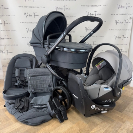 PRELOVED iCandy Peach 7 Pushchair with accessories - DARK GREY