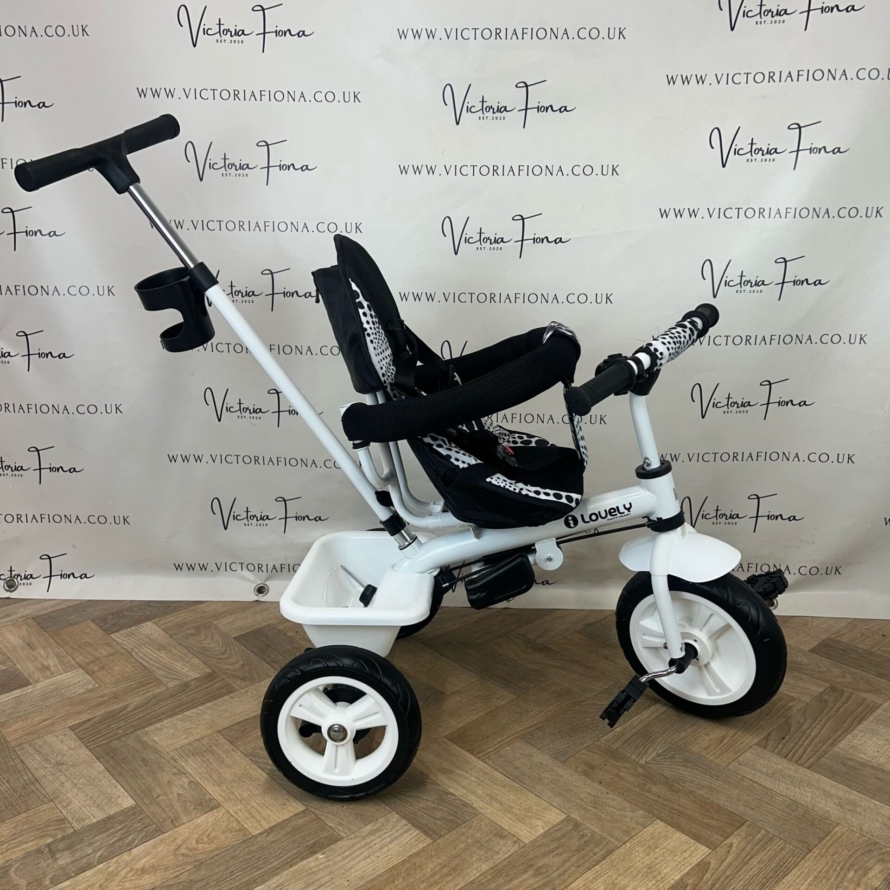 NEW (OTHER) Homcom Kids Trike - White & Black - Image 4