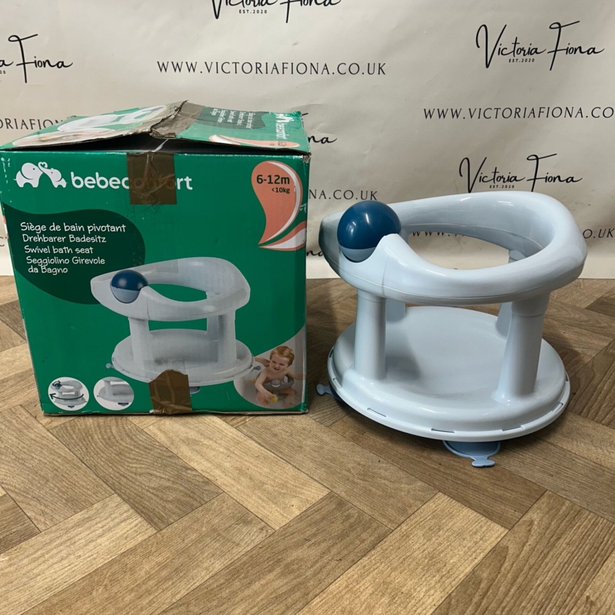 NEW Bebeconfort Swivel Bath Seat - Blue