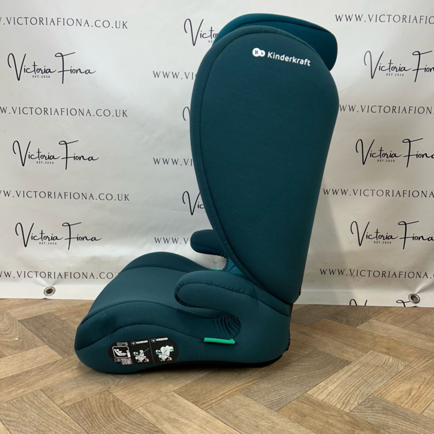 NEW Kinderkraft I-Spark High Back Booster Seat - Green - Image 2