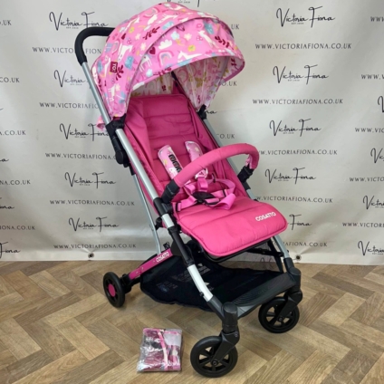 PRELOVED Cosatto Yo! Stroller Happy Unicorns Airline Approved Stroler RRP £200