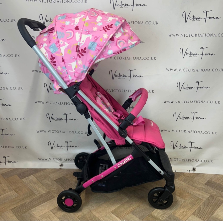 PRELOVED Cosatto Yo! Stroller Happy Unicorns Airline Approved Stroler RRP £200 - Image 6