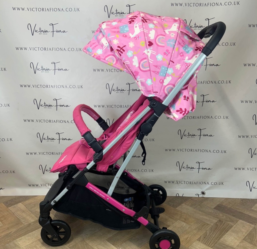 PRELOVED Cosatto Yo! Stroller Happy Unicorns Airline Approved Stroler RRP £200 - Image 4