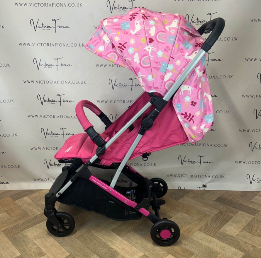 PRELOVED Cosatto Yo! Stroller Happy Unicorns Airline Approved Stroler RRP £200 - Image 3