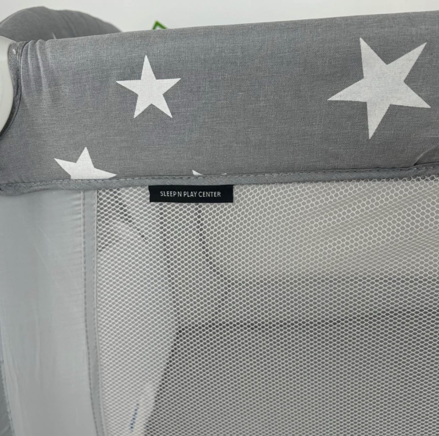 NEW Hauck Sleep N Play Travel Cot - Grey - Image 2