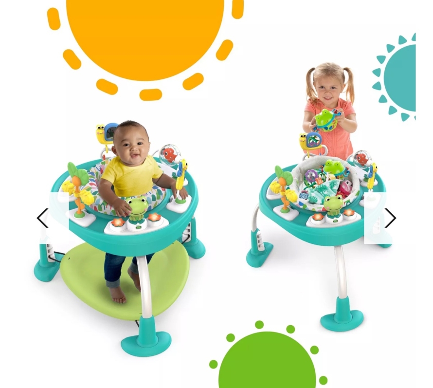 NEW Bright Starts
Bounce Baby 2-in-1 Activity Jumper and Table RRP£80 - Image 4