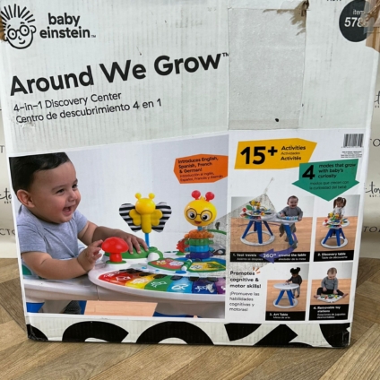 NEW Baby Einstein Around We Grow 4 in 1 Discovery Centre RRP£130
