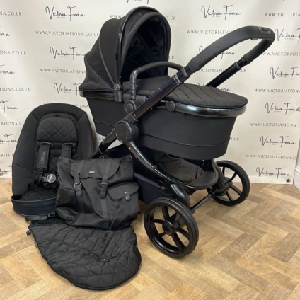 PRELOVED iCandy Peach 7 Pushchair with accessories - CERIUM BLACK