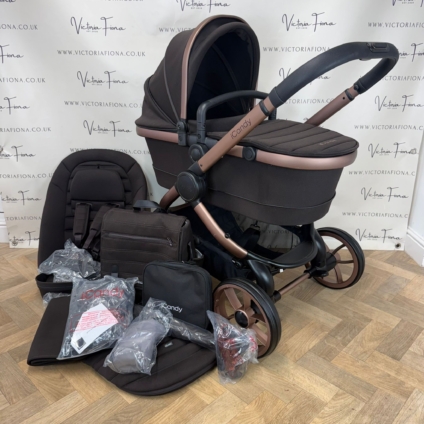 PRELOVED iCandy Peach 7 Pushchair and Carrycot - PECAN