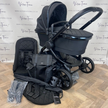 PRELOVED iCandy Peach 7 Pushchair with accessories - CERIUM BLACK