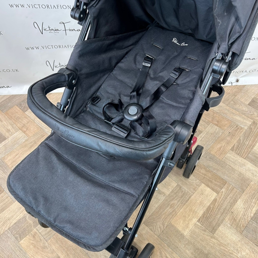 PRELOVED Silver Cross Reflex Stroller - Onyx Black - Image 6