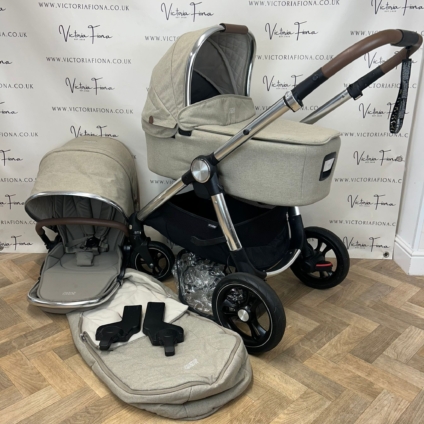 PRELOVED Mamas And Papas Ocarro Pushchair & Carrycot - Cashmere