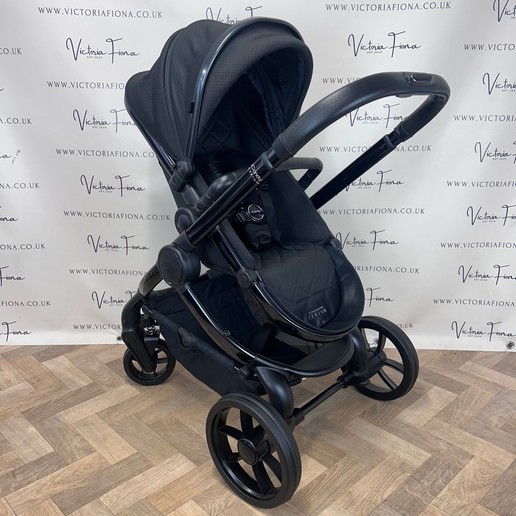 PRELOVED iCandy Peach 7 Pushchair with accessories - CERIUM BLACK - Image 7