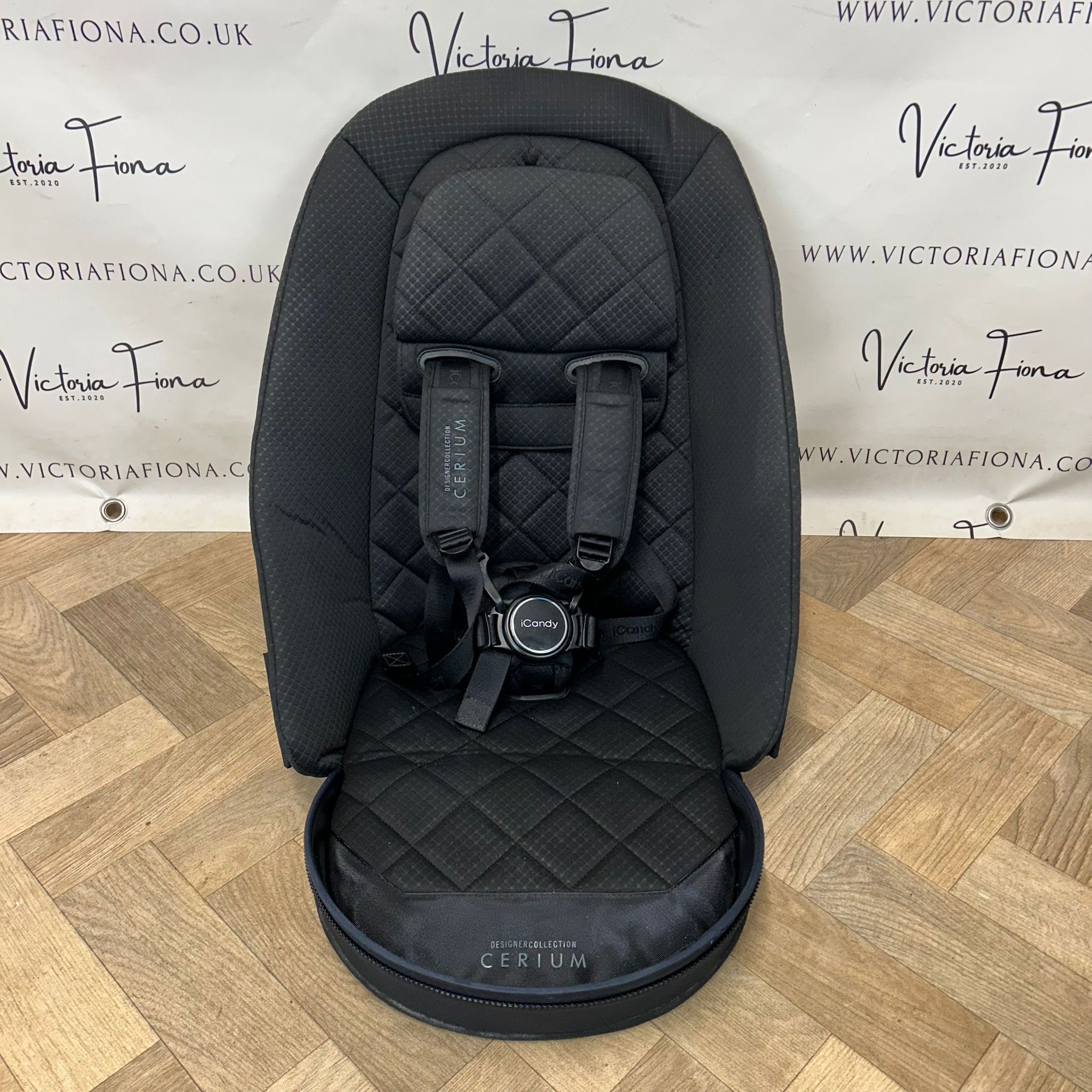 PRELOVED iCandy Peach 7 Pushchair with accessories - CERIUM BLACK - Image 4