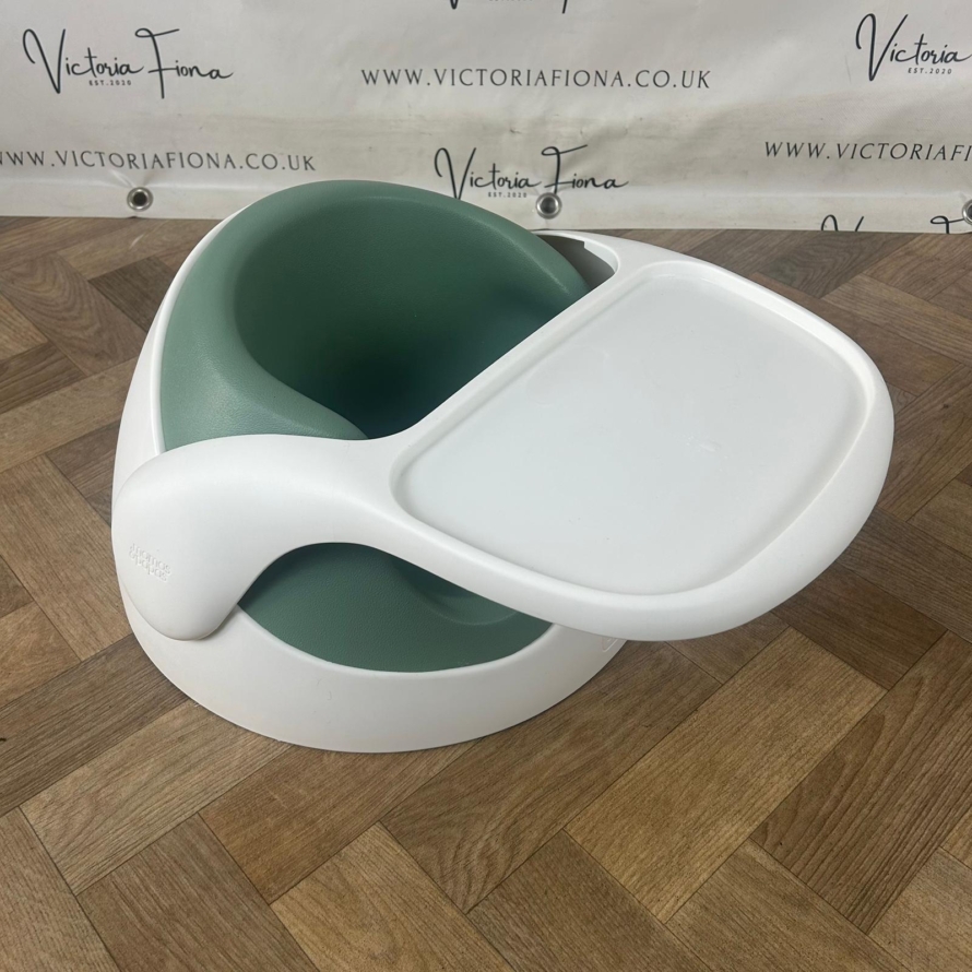 PRELOVED Mamas & Papas Baby Snug with toy tray - Green - Image 3