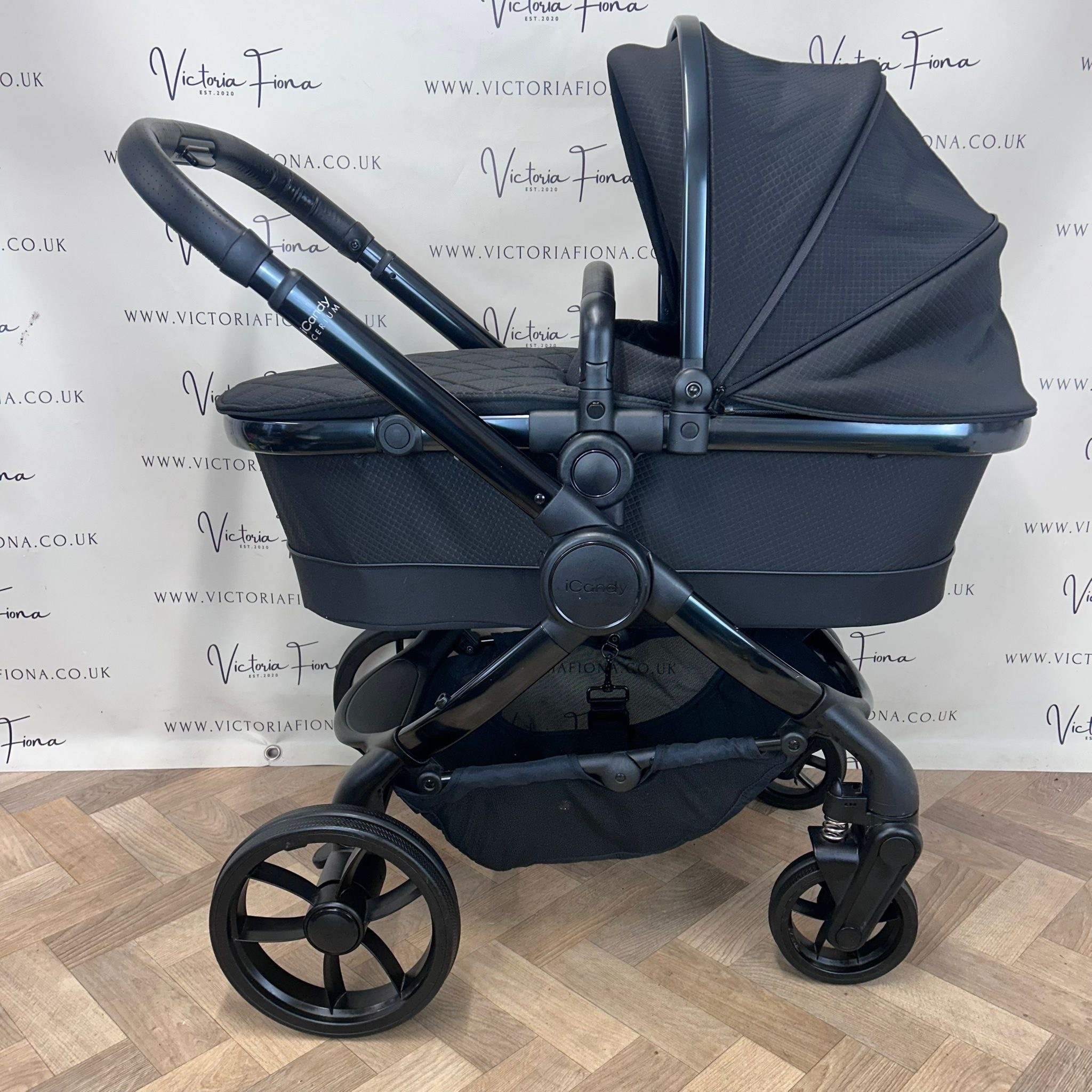 PRELOVED iCandy Peach 7 Pushchair with accessories - CERIUM BLACK - Image 5