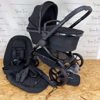 PRELOVED iCandy Peach 7 Pushchair with accessories - CERIUM BLACK