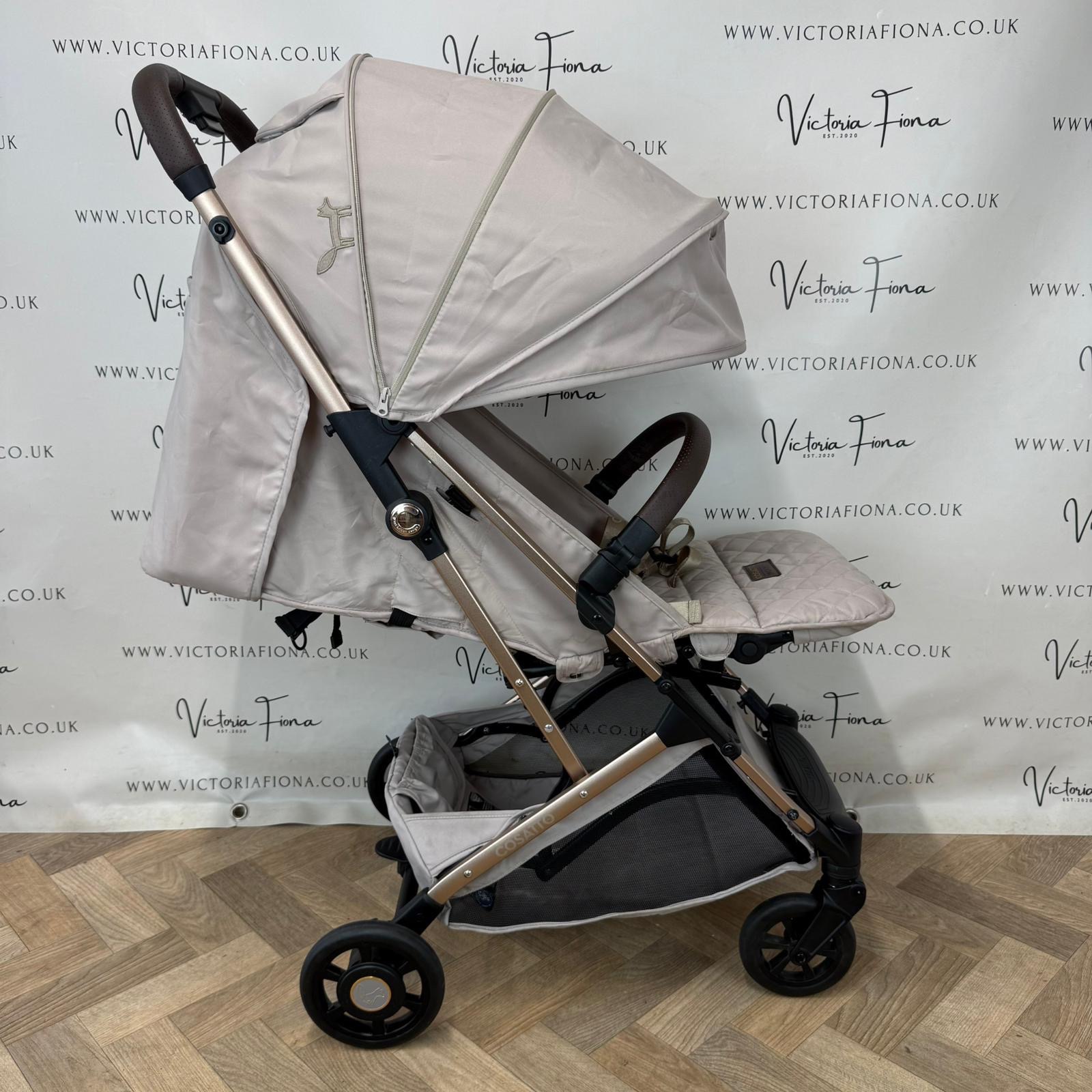 PRELOVED Cosatto Woosh 4 Compact Stroller - Whisper RRP£250 - Image 4