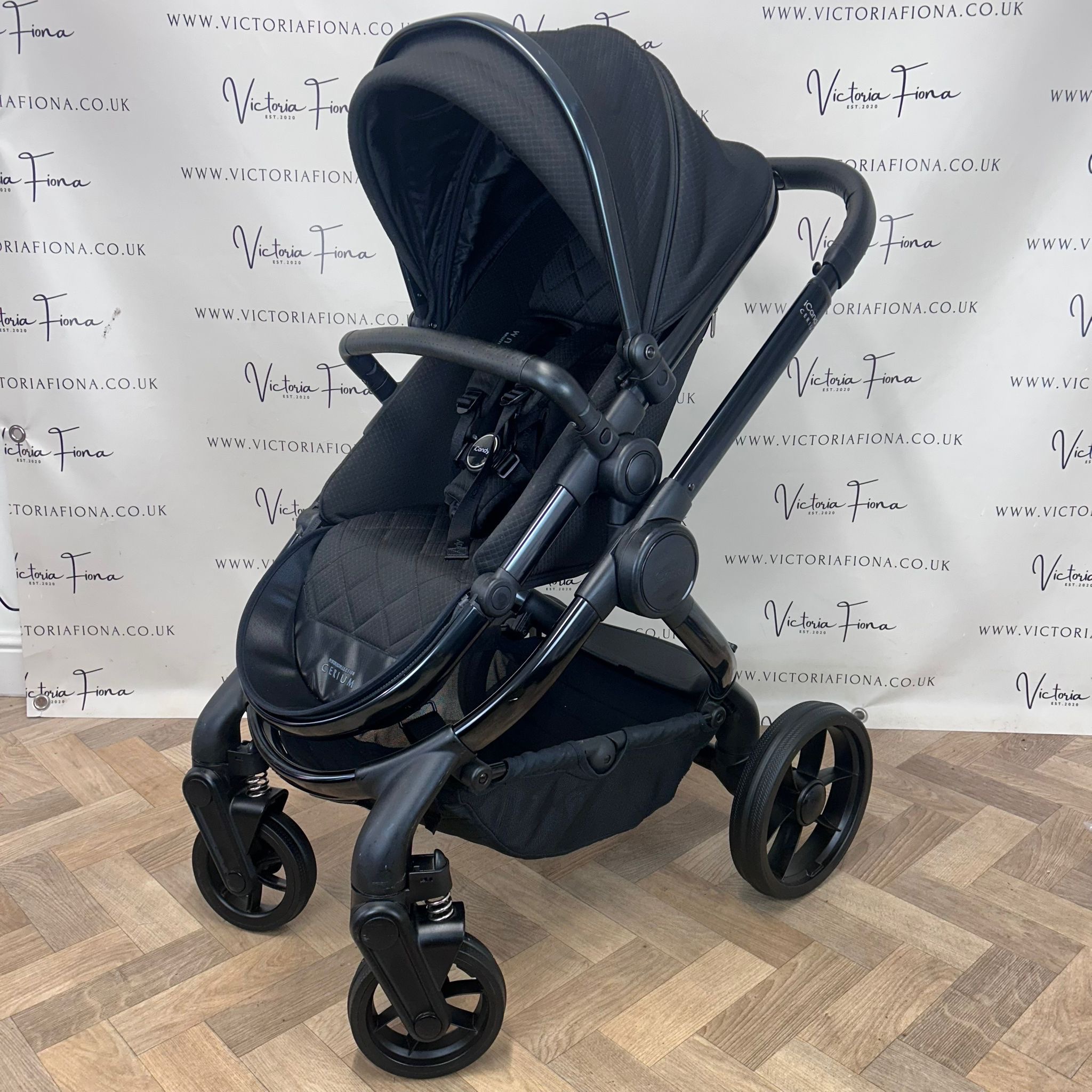 PRELOVED iCandy Peach 7 Pushchair with accessories - CERIUM BLACK - Image 9