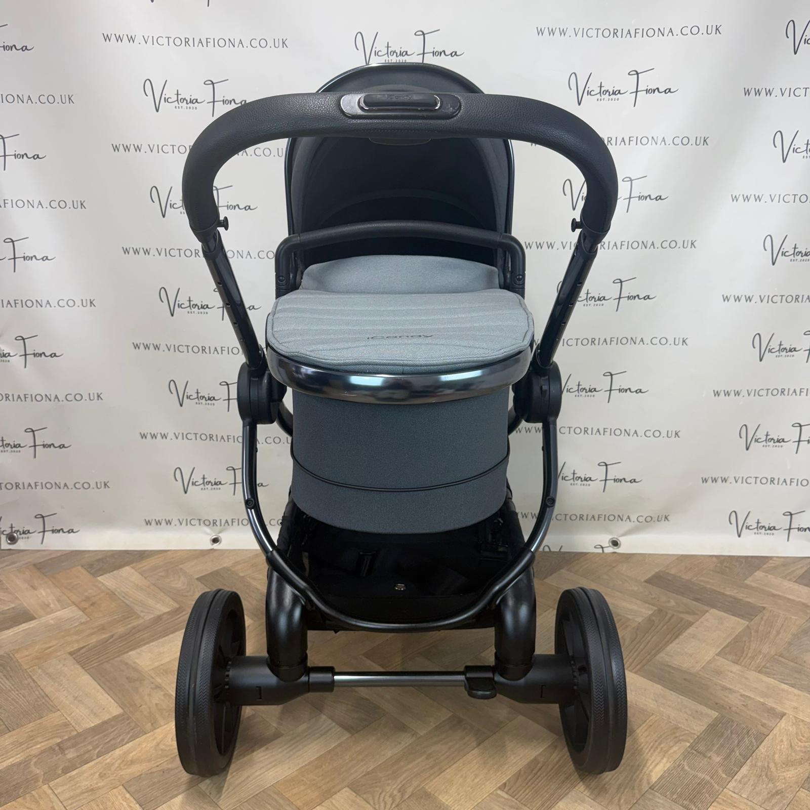 PRELOVED iCandy Peach 7 Pushchair with accessories - TRUFFLE GREY - Image 3