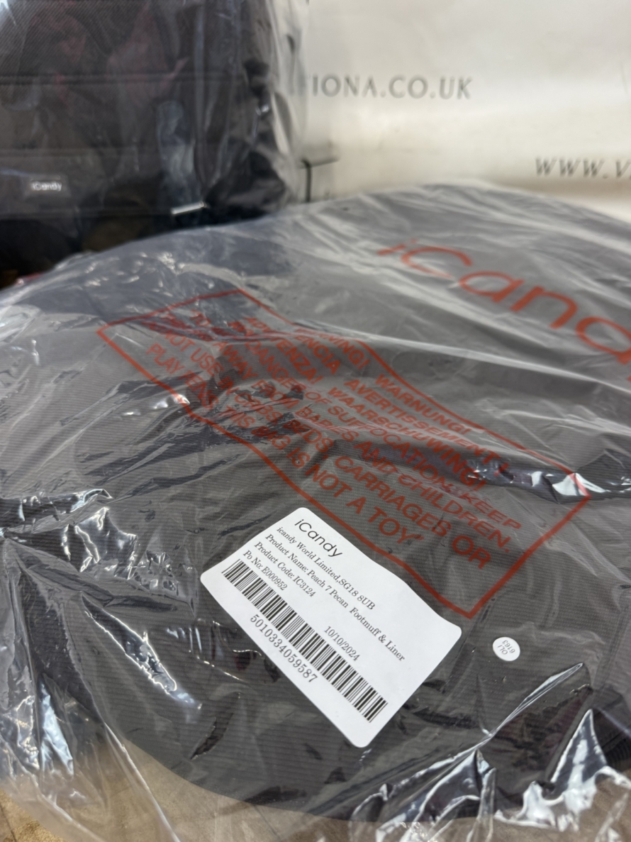 NEW iCandy Peach 7 Pushchair and Carrycot - Complete Bundle PECAN RRP£1593 - Image 10