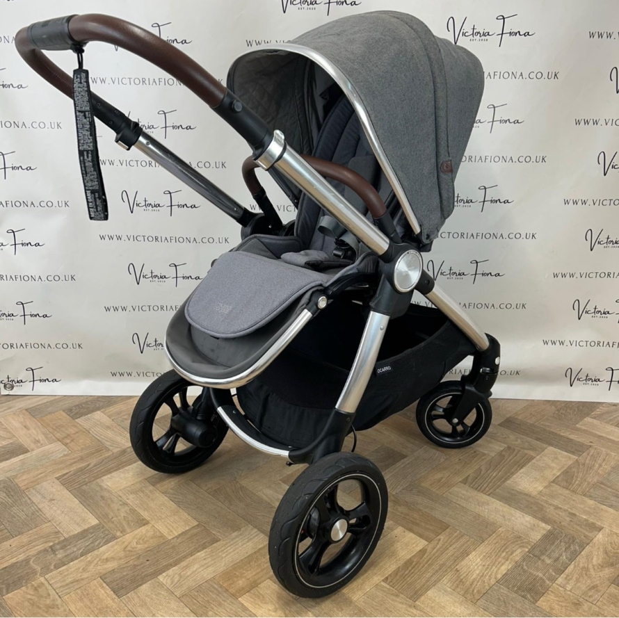 PRELOVED Mamas & Papas Ocarro Travel System Pushchair & Carrycot Grey Mist 👜 - Image 7