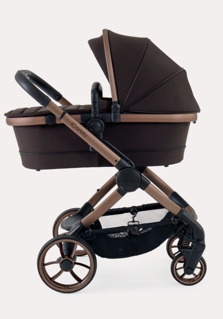 NEW iCandy Peach 7 Pushchair and Carrycot - Complete Bundle PECAN RRP£1593 - Image 2