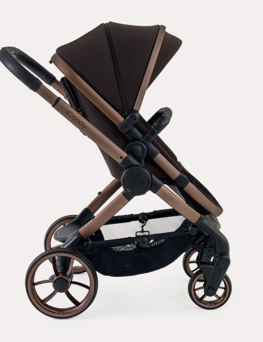 NEW iCandy Peach 7 Pushchair and Carrycot - Complete Bundle PECAN RRP£1593 - Image 4