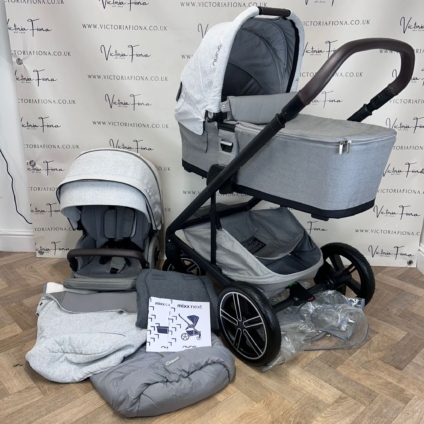 PRELOVED Nuna Mixx Next Carrycot & Pushchair - Mineral