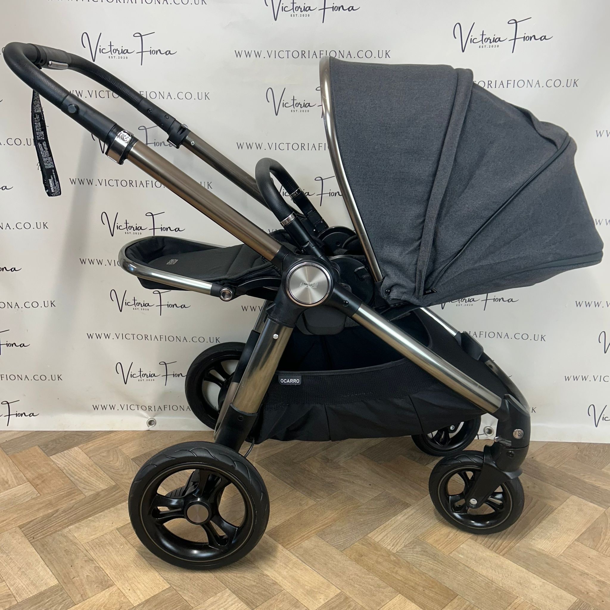 PRELOVED Mamas And Papas Ocarro Pushchair & Carrycot - Onyx Black 🖤 - Image 7