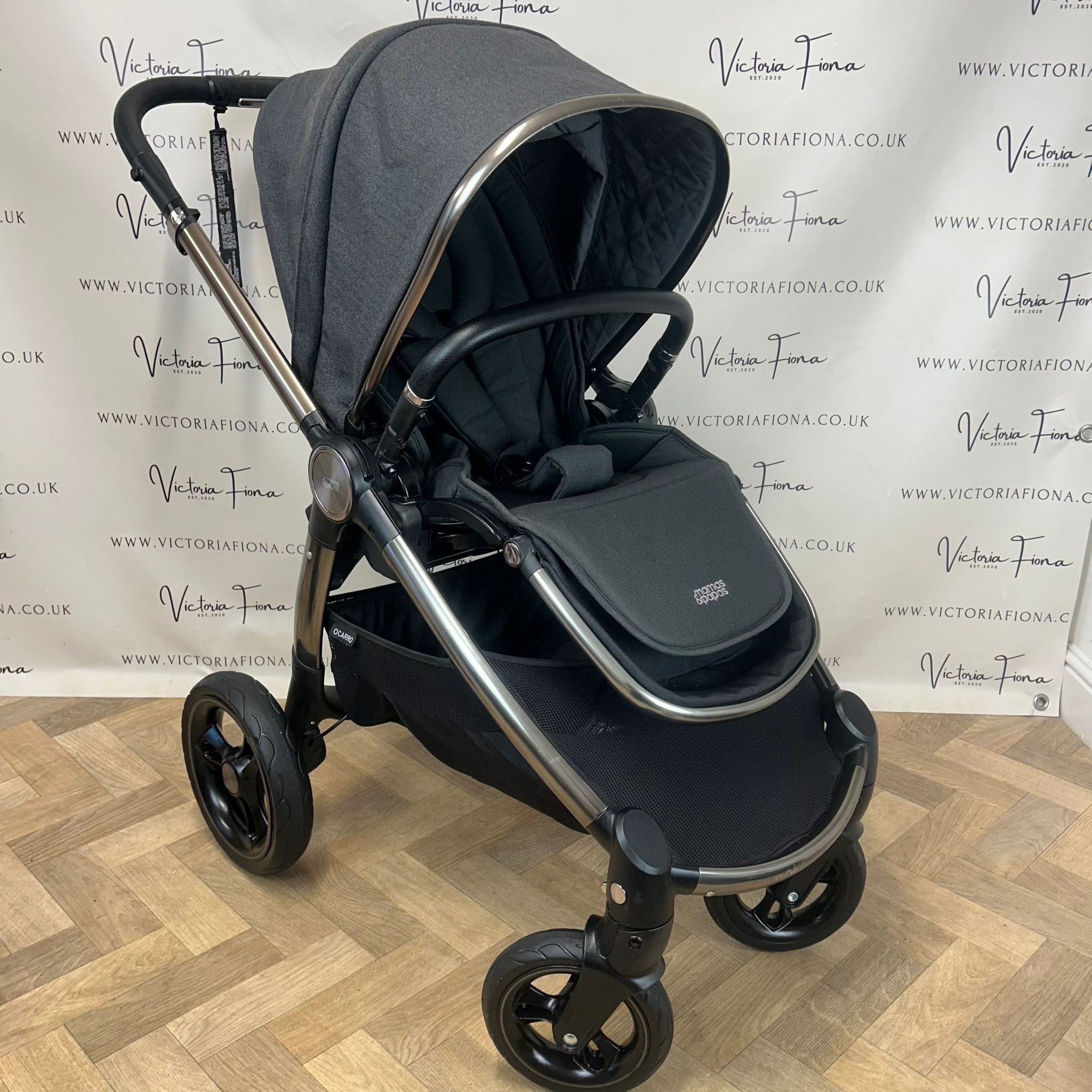 PRELOVED Mamas And Papas Ocarro Pushchair & Carrycot - Onyx Black 🖤 - Image 8
