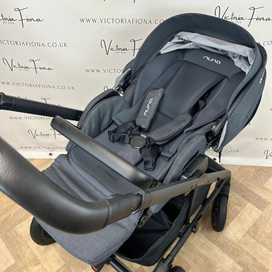 PRELOVED Nuna Mixx Next Carrycot & Pushchair - Ocean Blue 🌊 - Image 8
